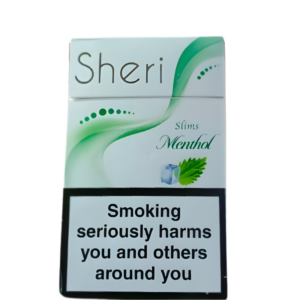 Sheri menthol sigara: Buz gibi ferah mentol, zarif ince tasarım ve premium kalite Tobacco Sepeti'nde! Orijinal paketlerle serinletici keyfi hemen yaşayın.