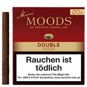 MOODS Mini Double Filter 20’s Satın Al puro - Tobacco Sepeti
