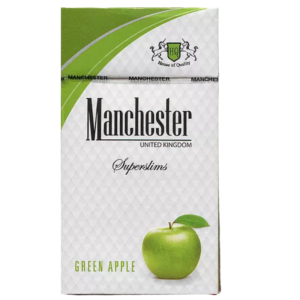 Manchester Superslims Green Apple - Yeşil Elma