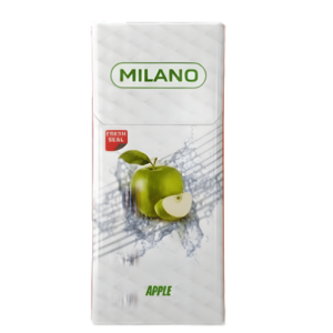 Milano Apple Yeşil Elma Aromalı ve Tatlı Filtreli
